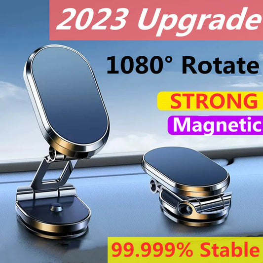 1080 Rotatable Magnetic Car Phone Holder